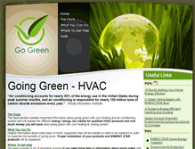Tablet Screenshot of go-greenhvac.net
